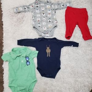 Baby boys onies and pant